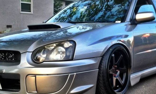 Orgaudis ant kapoto WRX